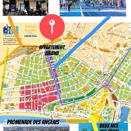 Апартаменты 2 Pieces - Hyper Centre De Ницца